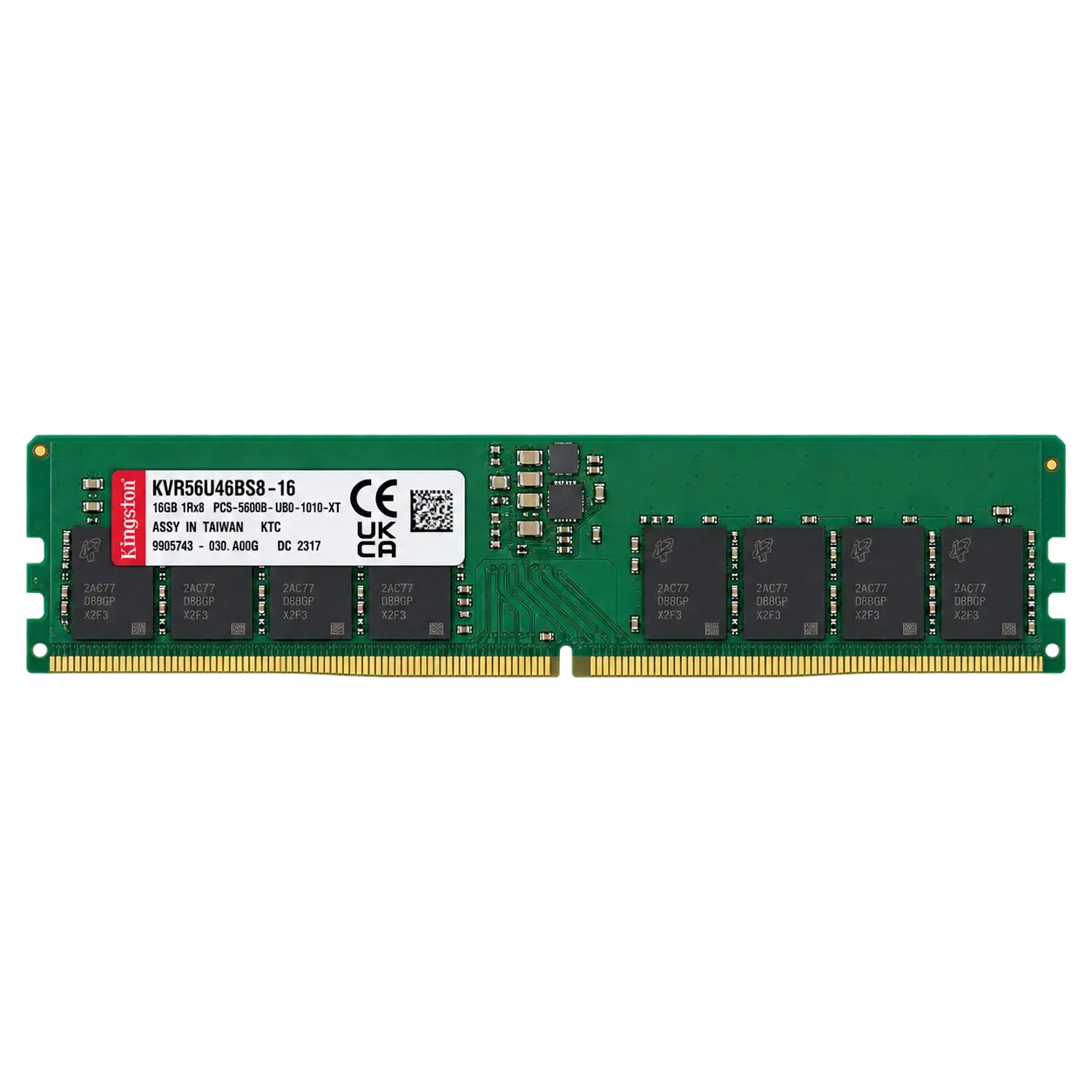 Kingston 16GB DDR5 5600 Desktop RAM